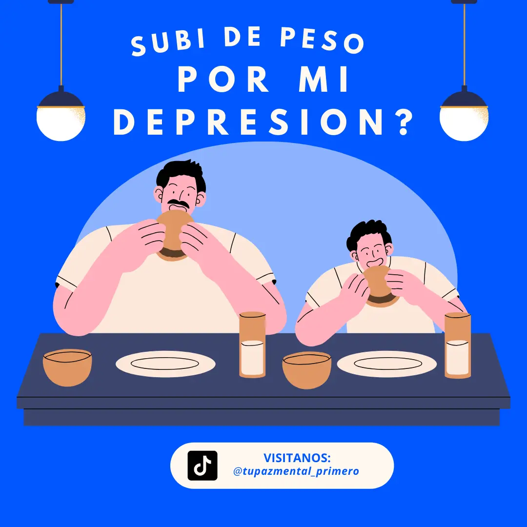 Subir de peso por la depresión